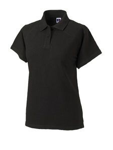 Russell RU569F - Classic Cotton Polo Woman Black