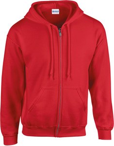 Gildan GI18600 - Heavy Blend Adult Full Zip Hooded Sweatshirt Red