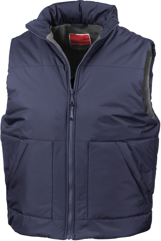 Result R44 - FLEECE LINED BODYWARMER