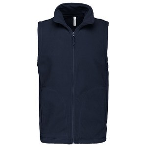 Kariban K913 - LUCA - ZIP THROUGH MICRO FLEECE GILET Navy