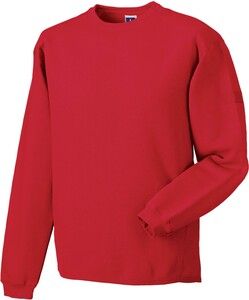 Russell RU013M - Heavy Duty Crew Neck Sweatshirt Classic Red