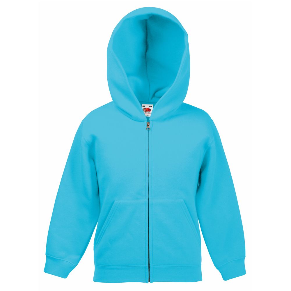 Fruit of the Loom SS225 - Classic 80/20 kids hooded sweatshirt jacket