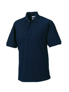 Russell J599M - Hard-wearing 60°C wash polo French Navy