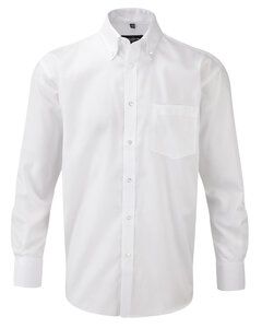 Russell Europe R-956M-0 - Men`s LS Ultimate Non-iron Shirt White