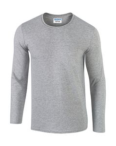 Gildan 64400 - Softstyle® Long Sleeve Tee Sport Grey (RS)