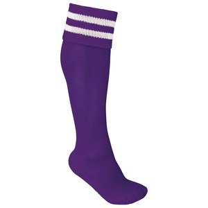 ProAct PA015 - STRIPED SPORTS SOCKS Sporty Purple / White