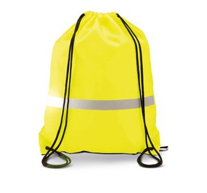 Kimood KI0109 - DRAWSTRING BACKPACK Fluorescent Yellow