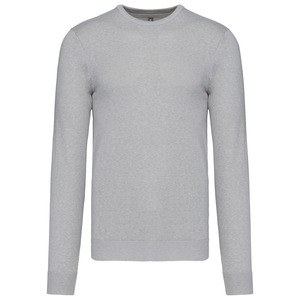 Kariban K967 - MEN'S ROUND NECK JUMPER Mixed Grey