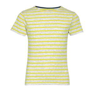 SOLS 01400 - MILES KIDS Kids Round Neck Striped T Shirt