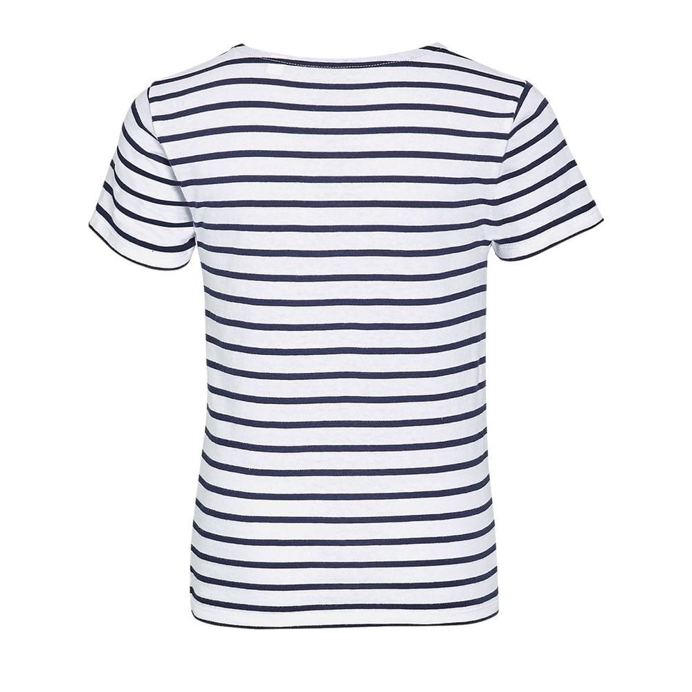 SOL'S 01400 - MILES KIDS Kids' Round Neck Striped T Shirt