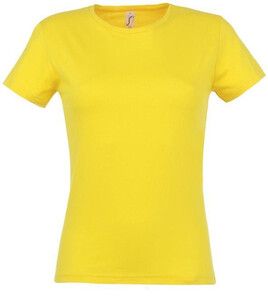 SOL'S 11386 - MISS Women's T Shirt Yellow
