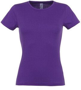 SOL'S 11386 - MISS Women's T Shirt Violet foncé
