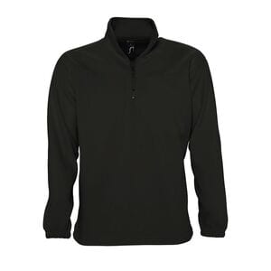 SOL'S 56000 - NESS Fleece 1/4 Zip Sweatshirt Black