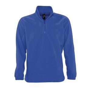 SOL'S 56000 - NESS Fleece 1/4 Zip Sweatshirt Royal blue