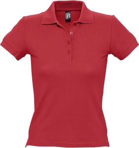 SOL'S 11310 - PEOPLE Women's Polo Shirt Red