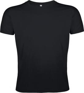 SOL'S 00553 - REGENT FIT Men's Round Neck Close Fitting T Shirt Deep Black