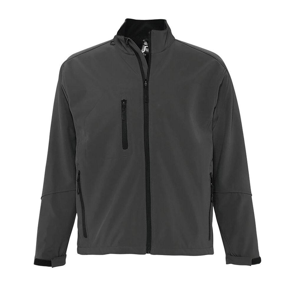 SOL'S 46600 - RELAX Men's Soft Shell Zipped Jacket