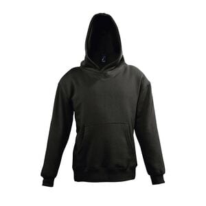 SOL'S 13255 - SLAM KIDS Kids' Hooded Sweatshirt Black