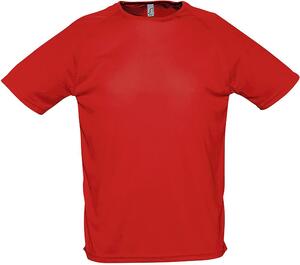 SOL'S 11939 - SPORTY Raglan Sleeve T Shirt Red