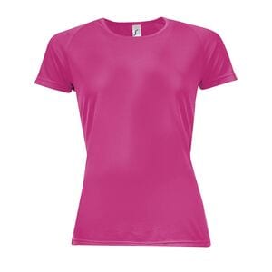 SOL'S 01159 - SPORTY WOMEN Raglan Sleeve T Shirt Rose fluo 2