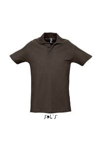 SOL'S 11362 - SPRING II Men's Polo Shirt Chocolate