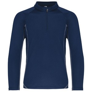 Proact PA346 - Kids' 1/4 zip running sweatshirt Sporty Navy