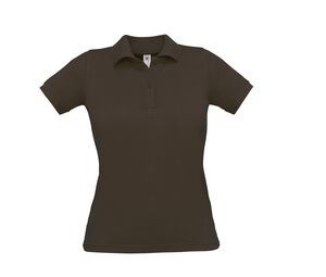 B&C BC412 - Saffron women's polo shirt 100% cotton Brown