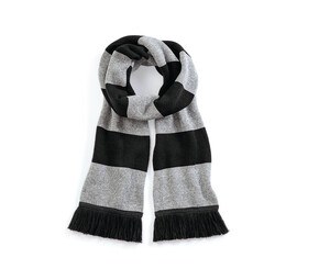 Beechfield BF479 - Original Men's Scarf Black/Heather Grey