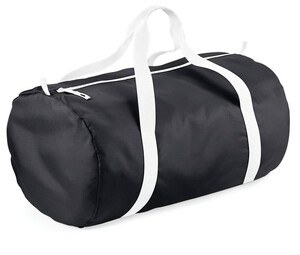 BagBase BG150 - Packaway Barrel Bag Black/White