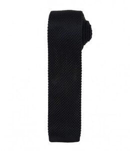 Premier PR789 - Slim Knitted Tie Black