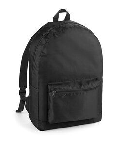 BagBase BG151 - Packaway backpack Black/Black