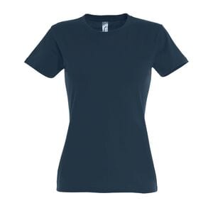 SOL'S 11502 - Imperial WOMEN Round Neck T Shirt Petroleum Blue