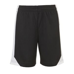 SOL'S 01720 - OLIMPICO KIDS Kids' Contrast Shorts Black / White