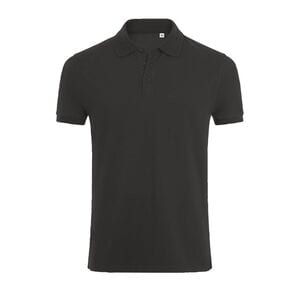 SOL'S 01708 - PHOENIX MEN Cotton Elastane Polo Shirt Charcoal Melange