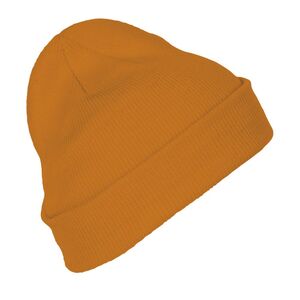 SOL'S 01664 - PITTSBURGH Solid Colour Beanie With Cuffed Design Neon Orange