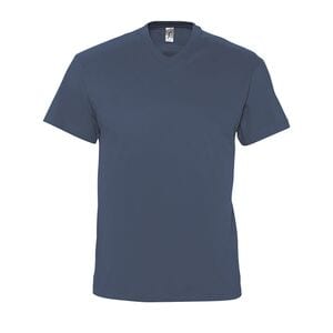 SOL'S 11150 - VICTORY Men's V Neck T Shirt Denim