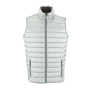 SOL'S 01436 - WAVE MEN Lightweight Bodywarmer Metal Grey