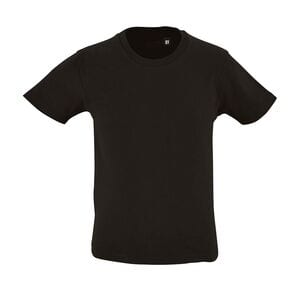 SOL'S 02078 - Milo Kids Kids Round Neck Short Sleeve T Shirt Deep Black