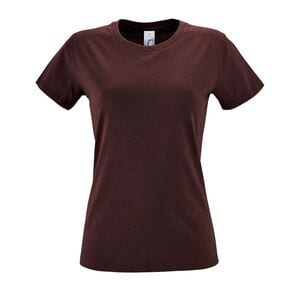 SOL'S 01825 - REGENT WOMEN Round Collar T Shirt Burgundy