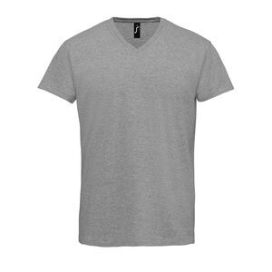 SOL'S 02940 - Imperial V-neck men's t-shirt Mixed Grey