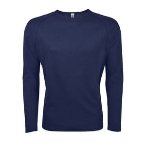 SOL'S 02071 - Sporty Lsl Men Long Sleeve Sports T Shirt French Navy