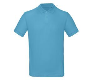 B&C BC400 - Men's 100% organic polo shirt Very Turquoise