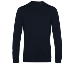 B&C BCU01W - Round neck sweatshirt Navy Blue