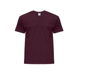 JHK JK155 - Round Neck Man 155 T-Shirt Burgundy