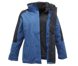 Regatta RGA132 - Women's 3 in 1 Parka Royal Blue/ Navy