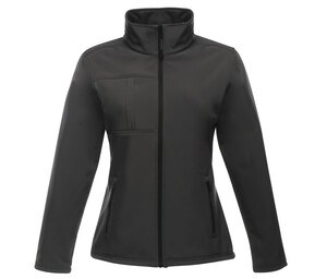 Regatta RGA689 - Women's Softshell 3 layers Seal Grey / Black