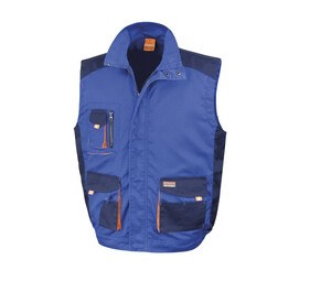 Result RS317 - Lite Work Bodywarmer Royal/Navy/Orange