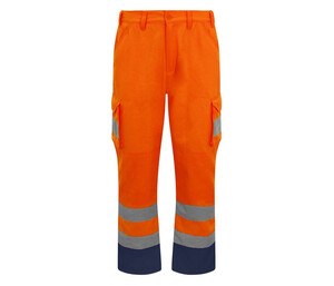 PRO RTX RX760 - High visibility pants Hv Orange / Navy