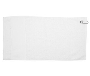 Towel city TC033 - Golf Towel with batten White