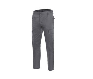 VELILLA V3013 - 100% COTTON MULTI-POCKET PANTS Grey